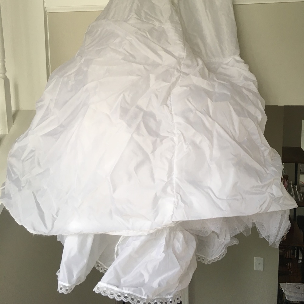 A-line wedding gown slip